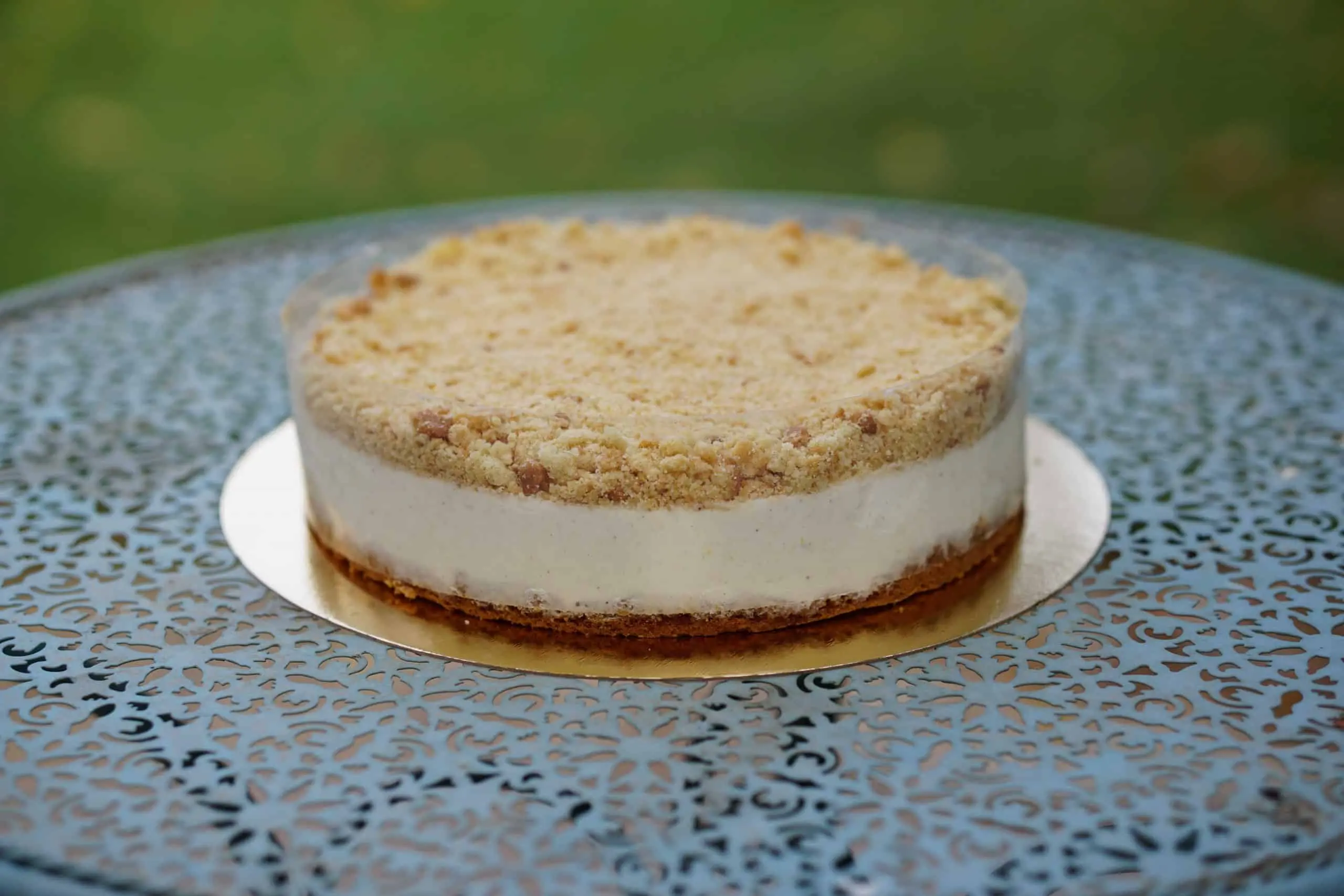 עוגת גבינה פירורים קלאסית במרקם מושלם